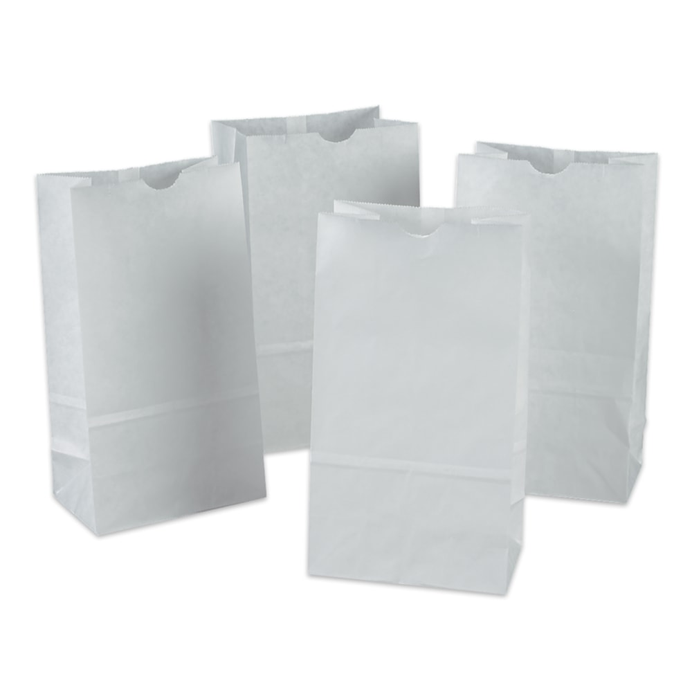 Pacon White Bags, Pack Of 100 (Min Order Qty 3) MPN:0072020