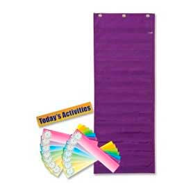 Pacon® Dry Erase Activity Pocket Chart 14 Rows 13