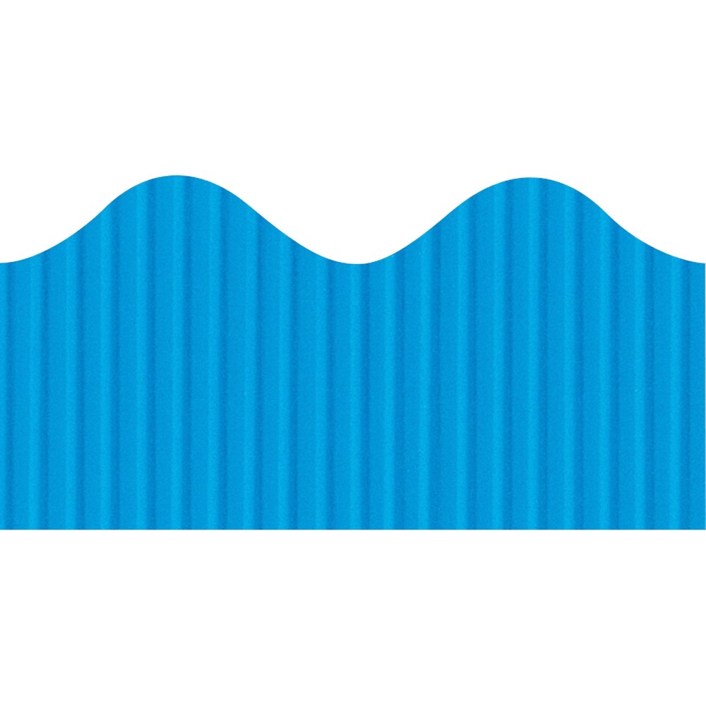 Bordette Decorative Border - Brite Blue - 2.25in x 50ft - 1 Roll/Pkg MPN:37176