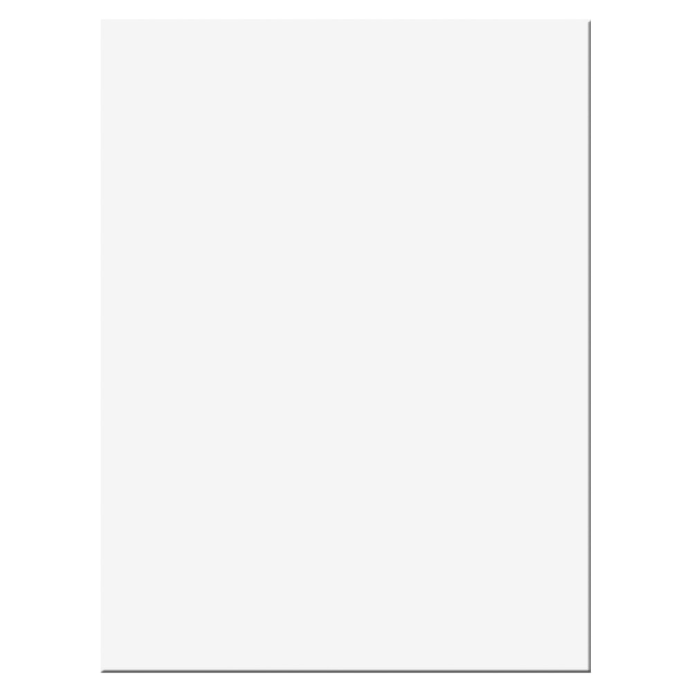 Riverside Groundwood Construction Paper, 100% Recycled, 18in x 24in, Bright White, Pack Of 50 (Min Order Qty 5) MPN:8717