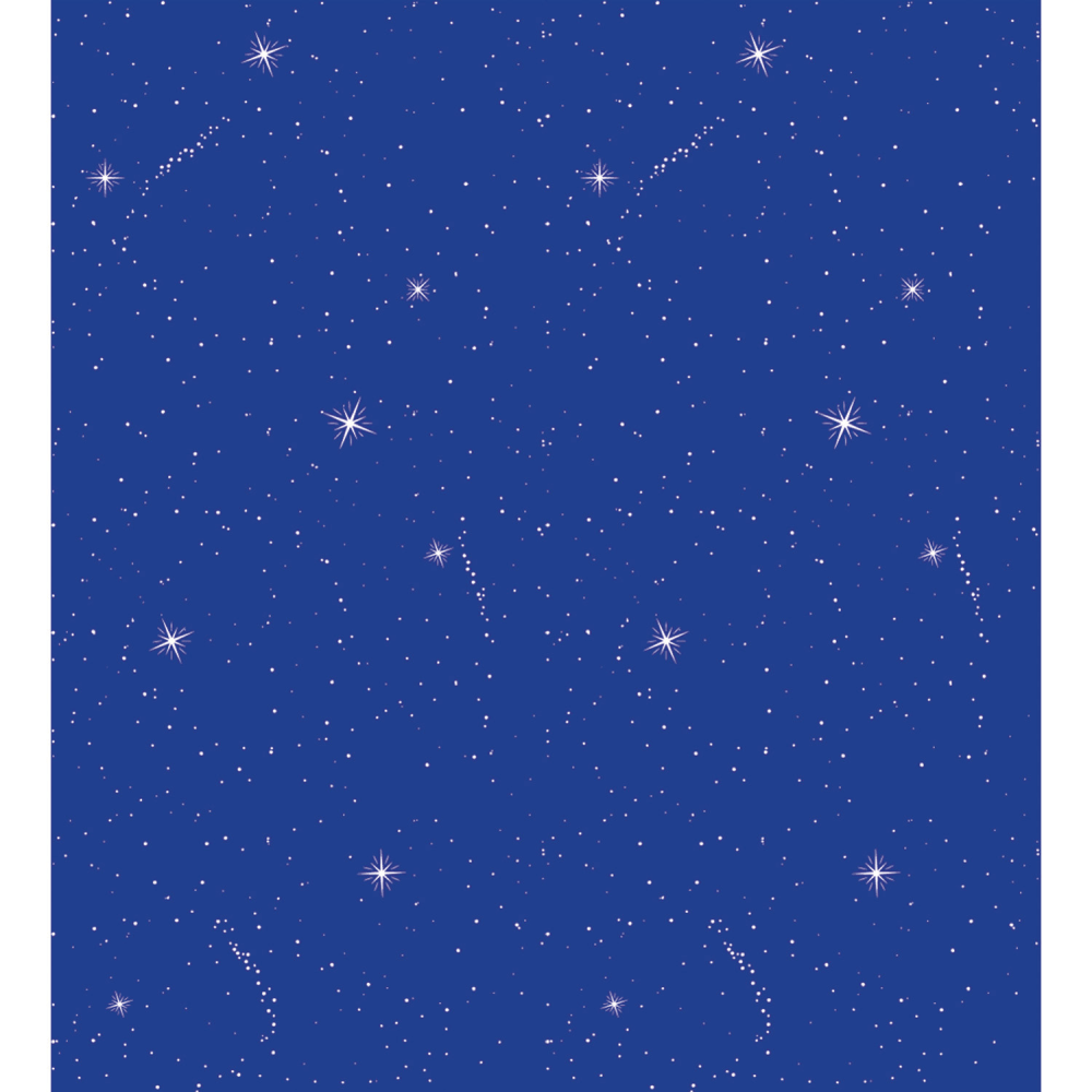 Pacon Fadeless Bulletin Board Art Paper, Night Sky, 48in x 12ft, Pack Of 4 Rolls MPN:PAC56228
