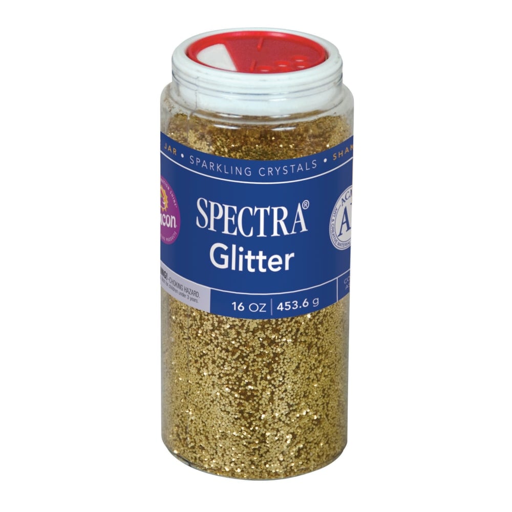 Pacon Glitter, Shaker-Top Can, Gold (Min Order Qty 8) MPN:0091780
