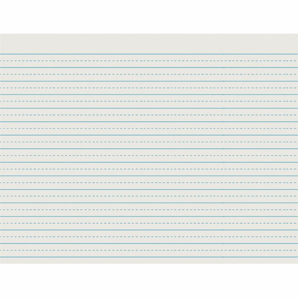 Pacon 2623 Alternate Dotted Newsprint Practice Paper, 500 Sheets MPN:2623