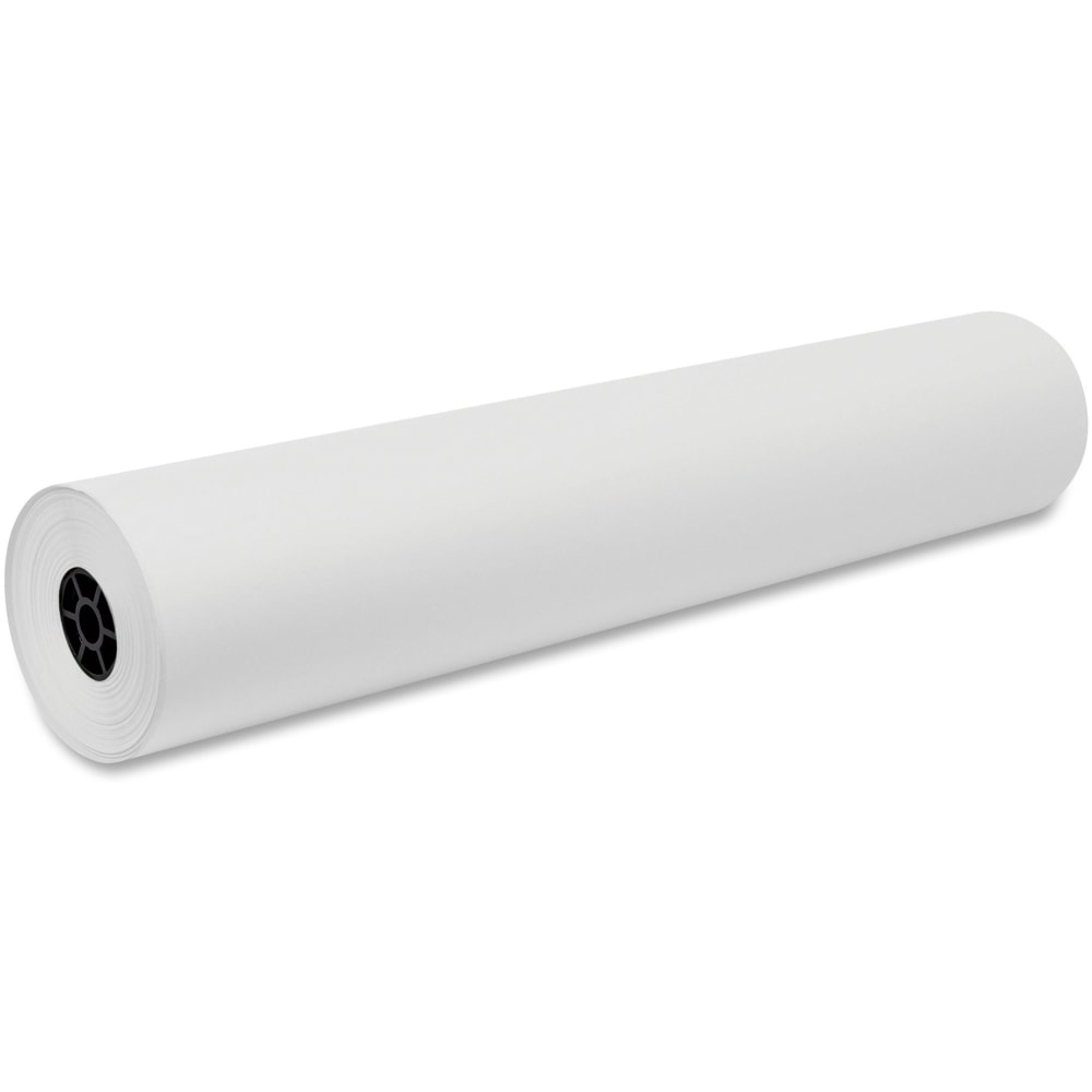 Pacon Decorol Flame-Retardant Paper Roll, 36in x 1000ft, White MPN:101208