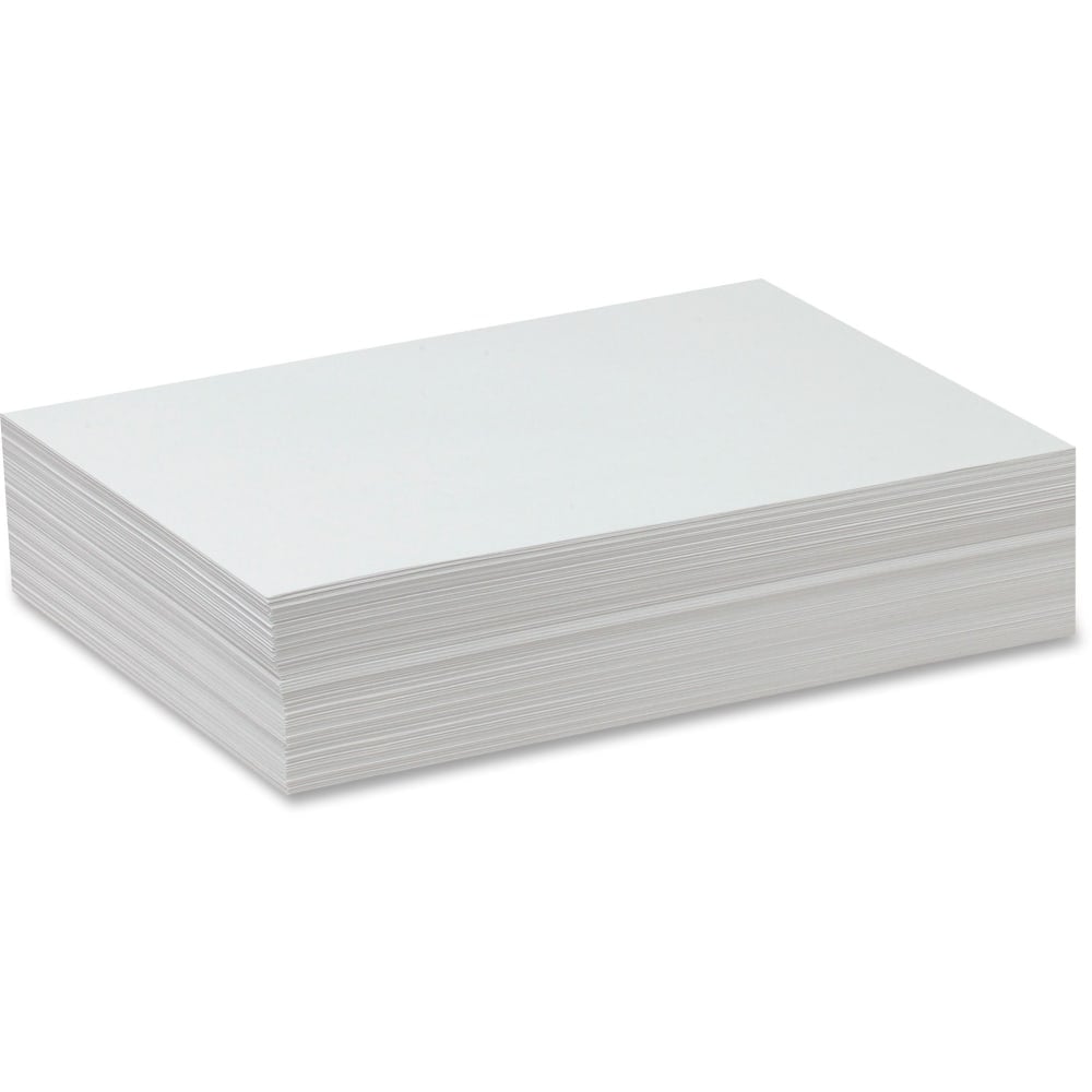 Pacon Sulphite Drawing Paper, 9in x 12in, 50 Lb, White, 500 Sheets (Min Order Qty 4) MPN:4739