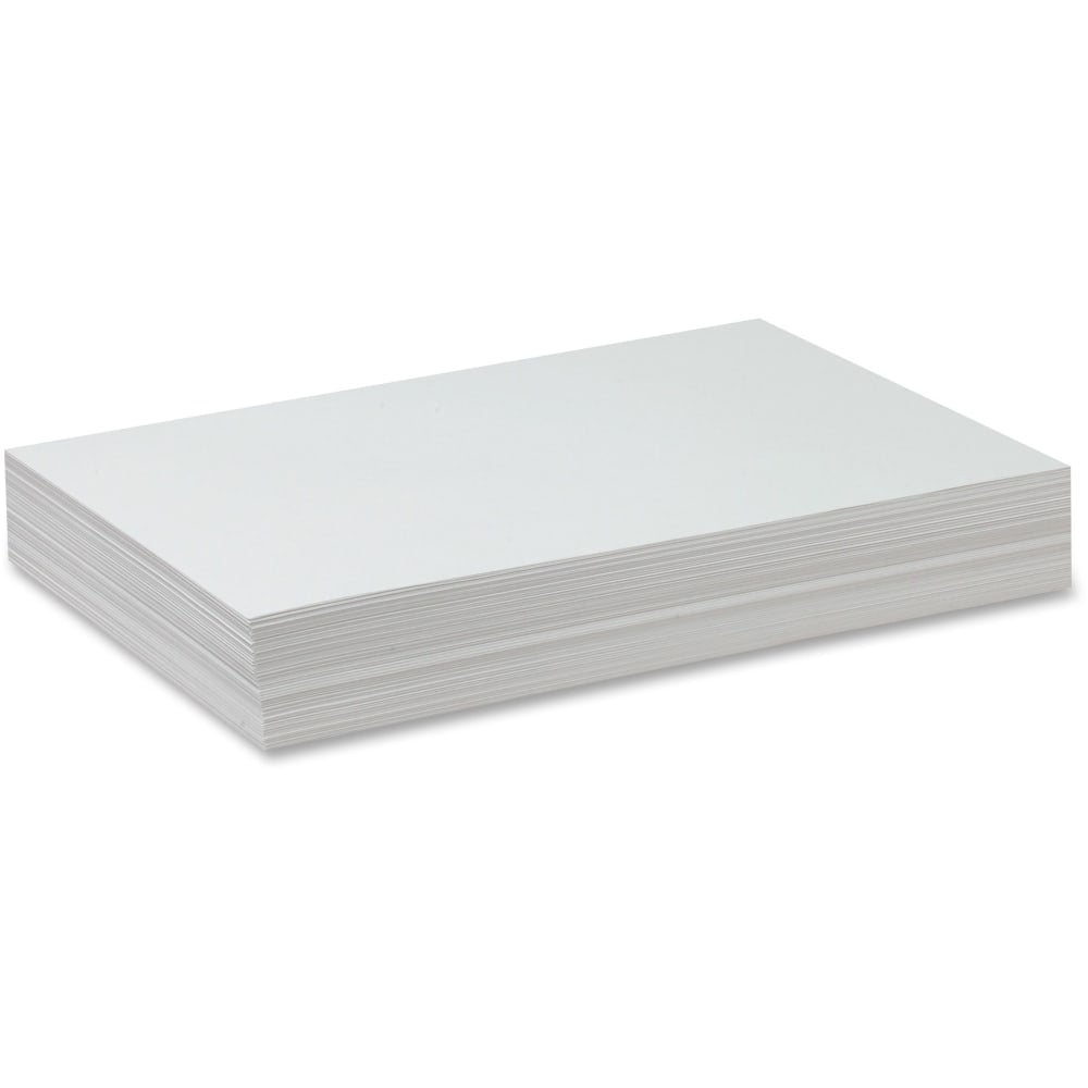 Pacon Sulphite Drawing Paper, 12in x 18in, 50 Lb, White, 500 Sheets (Min Order Qty 2) MPN:4742