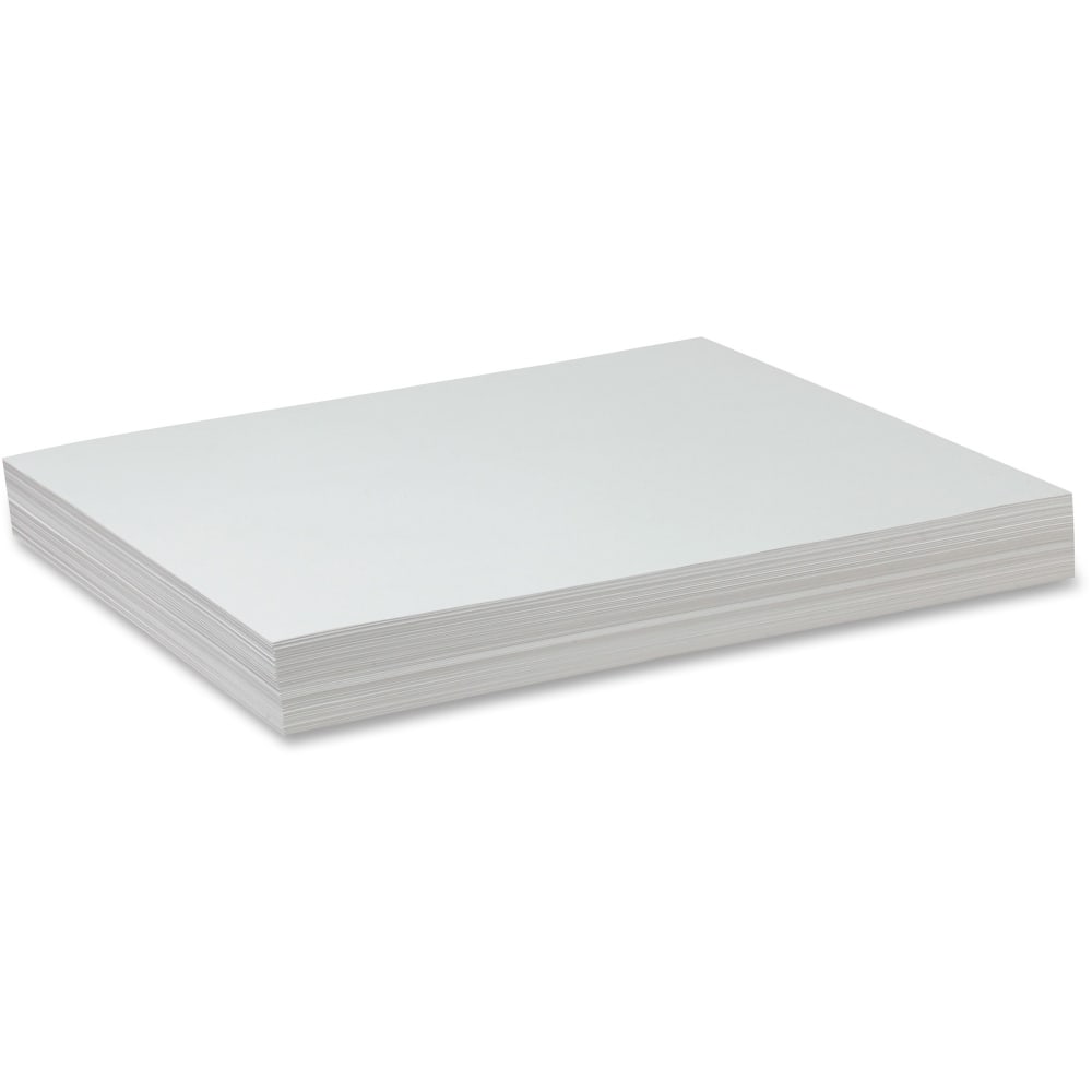 Pacon Sulphite Drawing Paper, 18in x 24in, 50 Lb, White, 500 Sheets MPN:4748