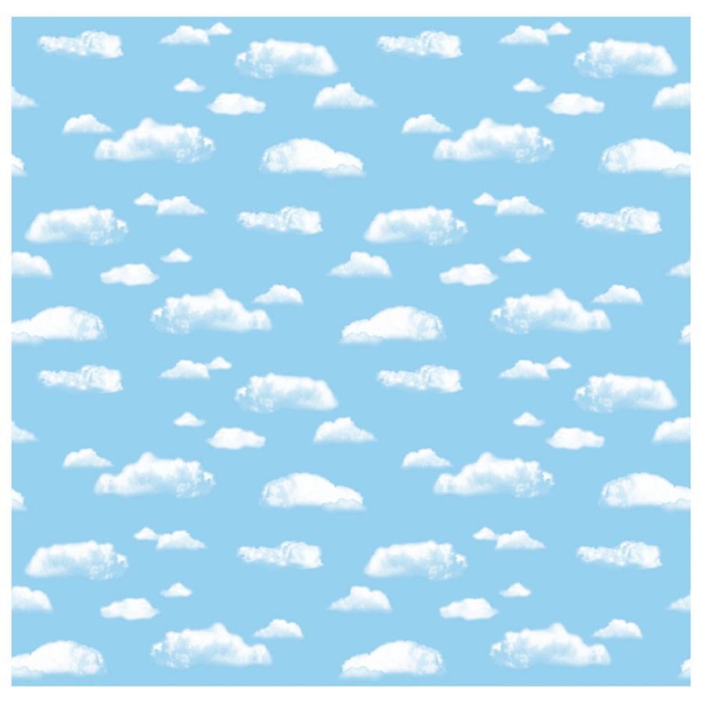 Pacon Fadeless Designs Bulletin Board Paper, 48in x 50ft, Clouds MPN:0056465