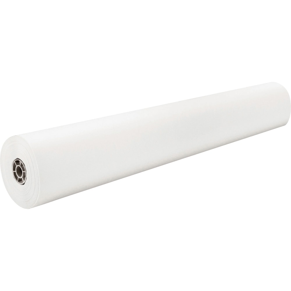 Pacon Rainbow Duo-Finish Kraft Paper Roll, 36in x 1000ft, White MPN:0063000
