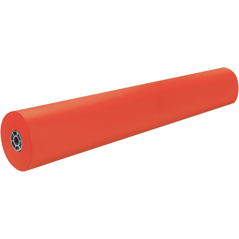 Pacon Rainbow Duo-Finish Kraft Paper Roll, 36in x 1000ft, Orange MPN:0063100