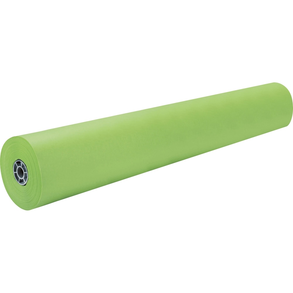 Pacon Rainbow Duo-Finish Kraft Paper Roll, 36in x 1000ft, Light Green MPN:0063120