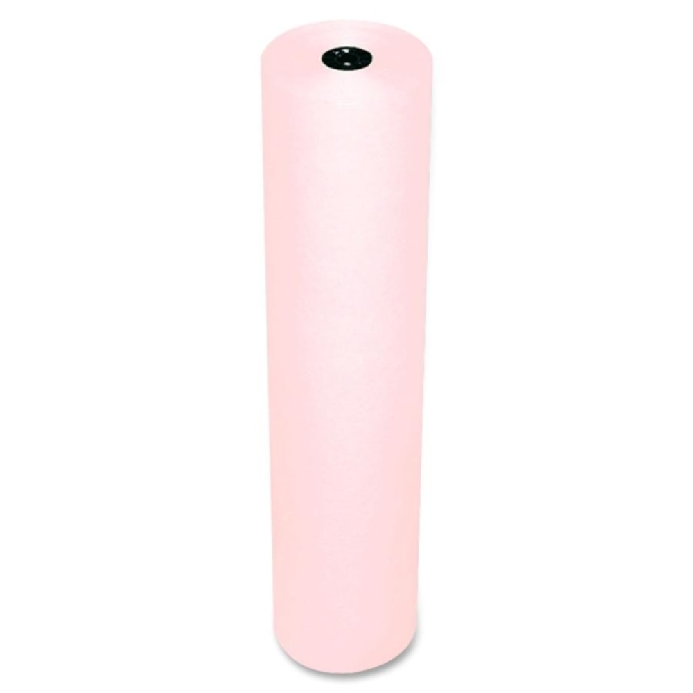 Pacon Rainbow Duo-Finish Kraft Paper Roll, 36in x 1000ft, Pink MPN:63260