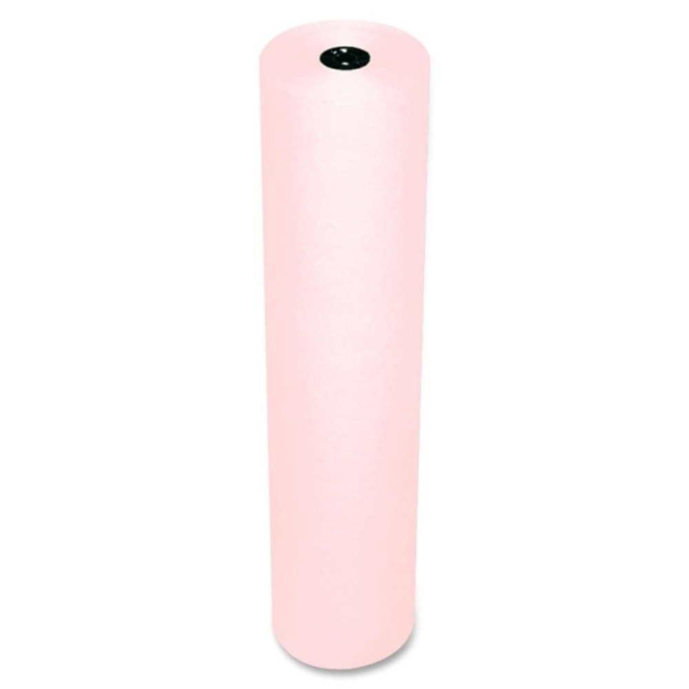 Pacon Rainbow Duo-Finish Kraft Paper Roll, 36in x 1000ft, Pink MPN:63260