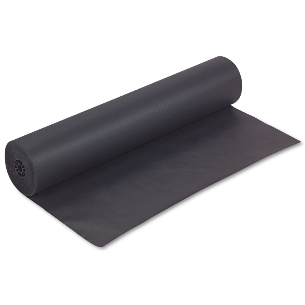 Pacon Rainbow Duo-Finish Kraft Paper Roll, 36in x 1000ft, Black MPN:0063300