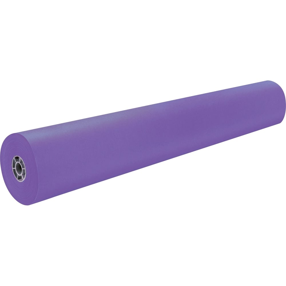 Pacon Rainbow Duo-Finish Kraft Paper Roll, 36in x 1000ft, Purple MPN:0063330