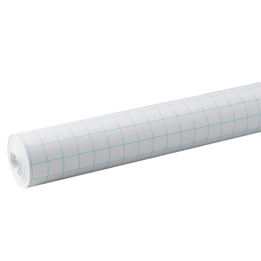 Pacon Grid Paper Roll, 1in Quadrille Ruled, 34in x 200ft, White MPN:PAC0077810