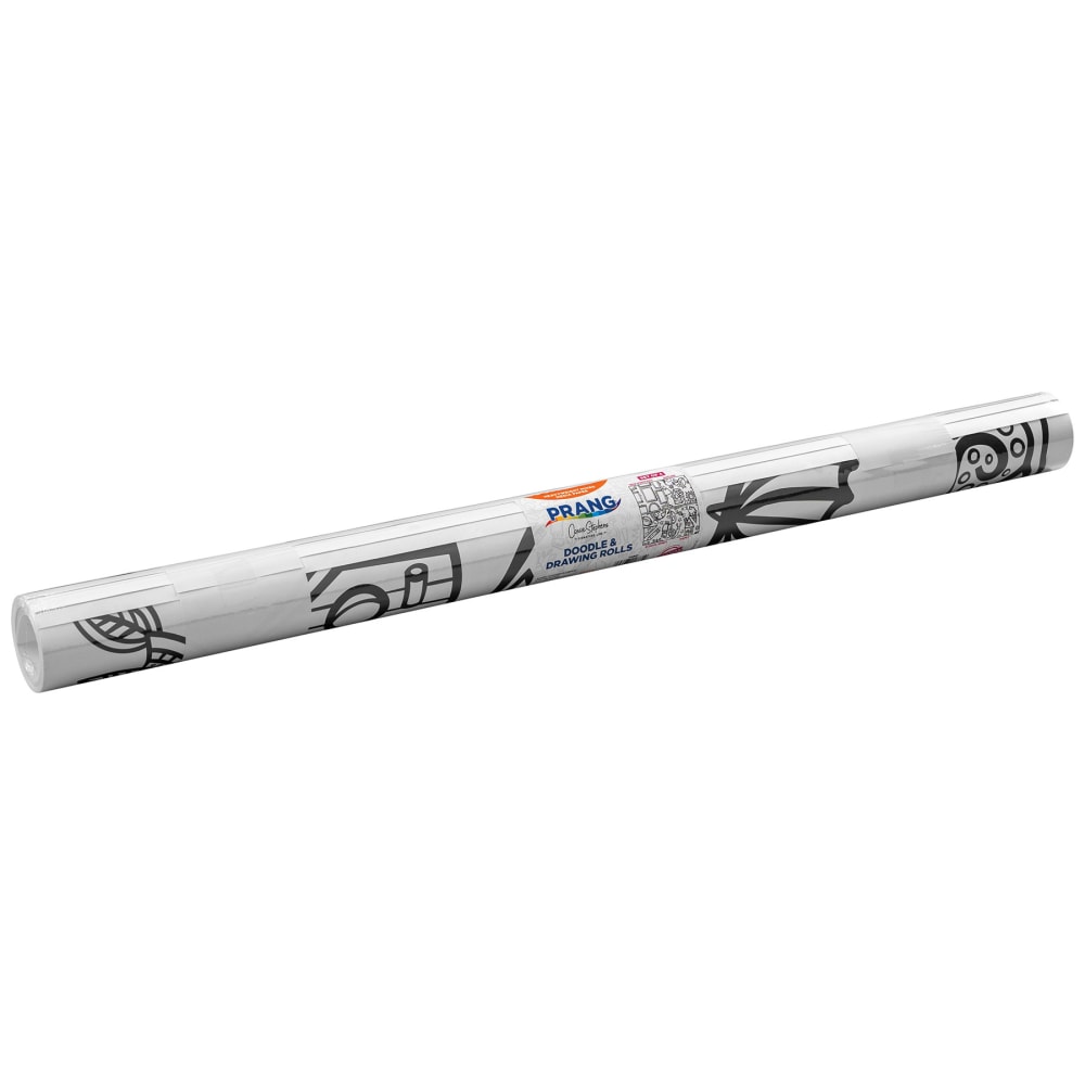 Prang Doodle & Drawing Rolls, 30in x 58, Assorted Designs, Pack Of 4 Rolls MPN:PAC4861