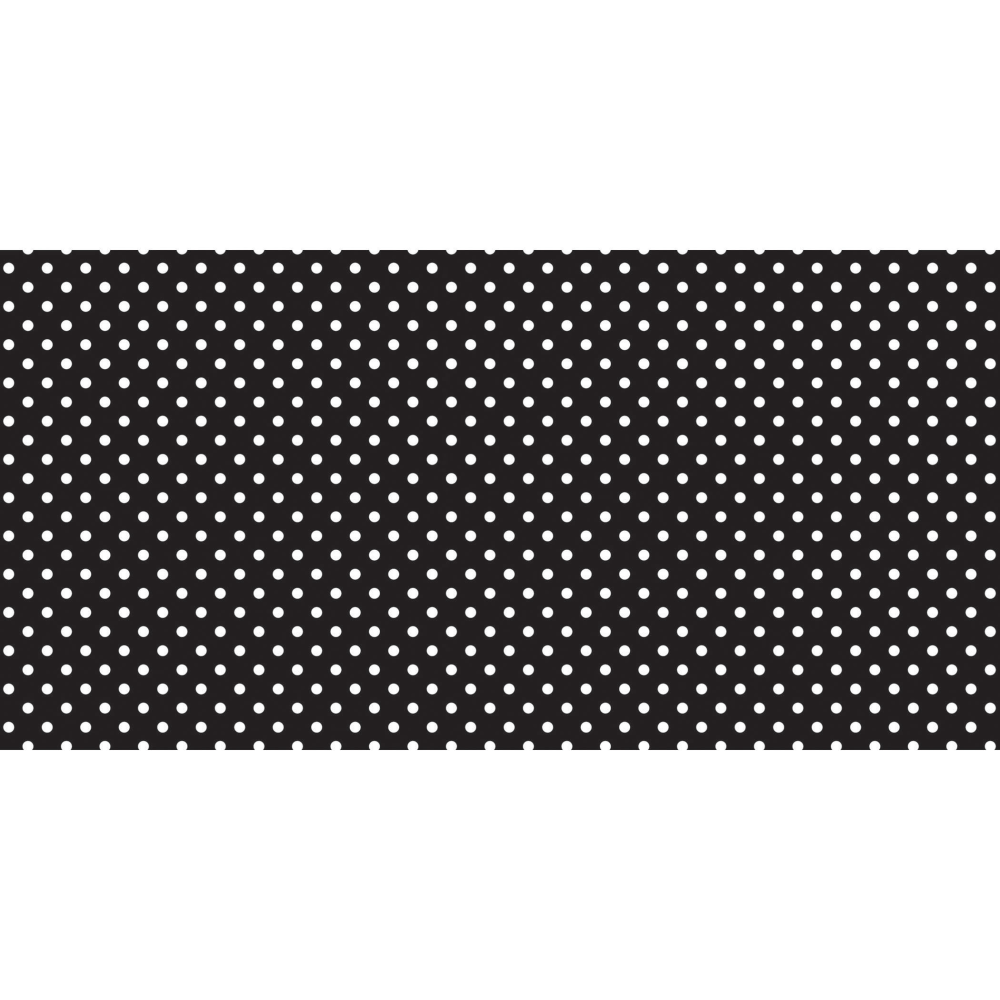 Pacon Fadeless Bulletin Board Art Paper, Classic Dots-Black & White, 48in x 50ft MPN:PAC55845
