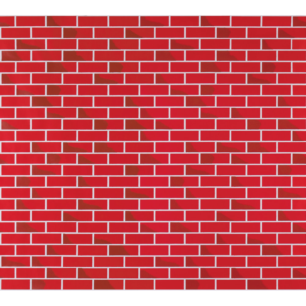 Pacon Fadeless Bulletin Board Art Paper, Tu-Tone Brick, 48in x 12ft, Pack Of 4 Rolls MPN:PAC56478