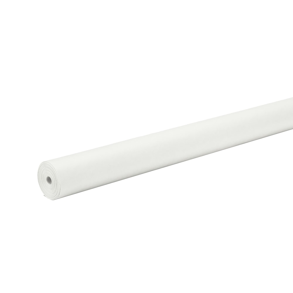 Pacon Rainbow Colored Kraft Duo-Finish Paper, 48in x 200ft, White MPN:PAC63004