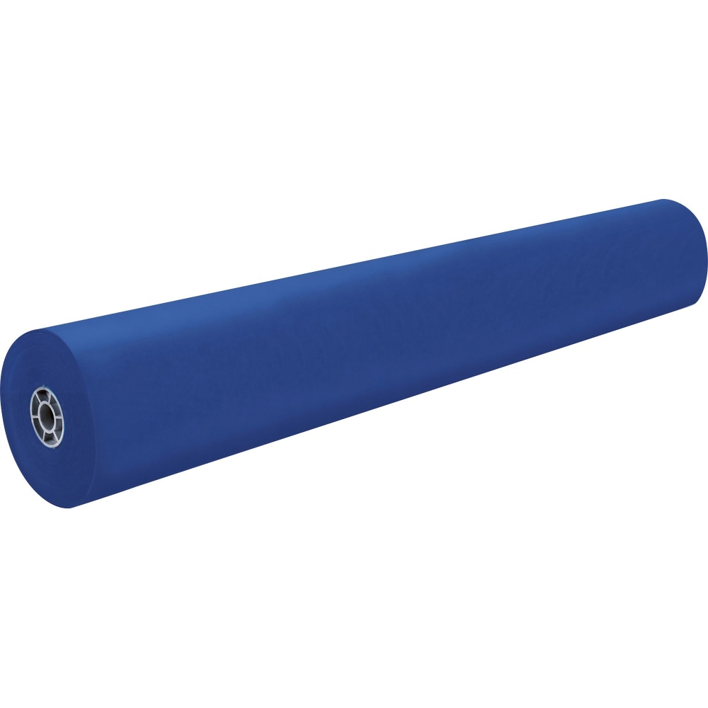 Pacon Rainbow Duo-Finish Kraft Paper Roll, 36in x 1000ft, Dark Blue MPN:63180