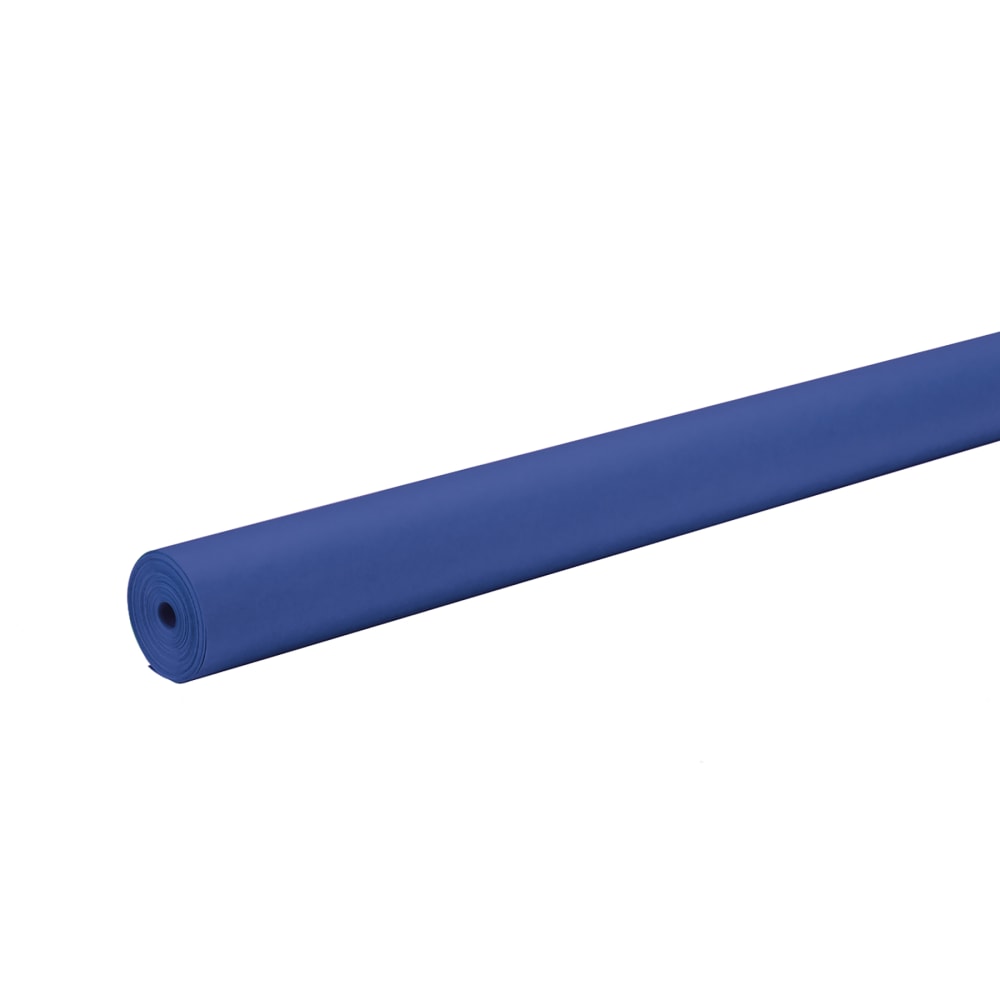 Pacon Rainbow Colored Kraft Duo-Finish Paper, 48in x 200ft, Dark Blue MPN:PAC63184