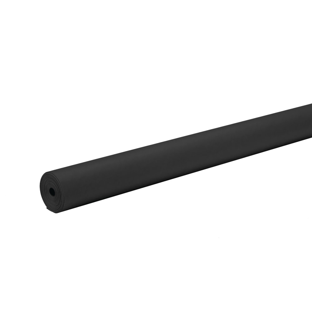 Pacon Rainbow Colored Kraft Duo-Finish Paper, 48in x 200ft, Black MPN:PAC63304