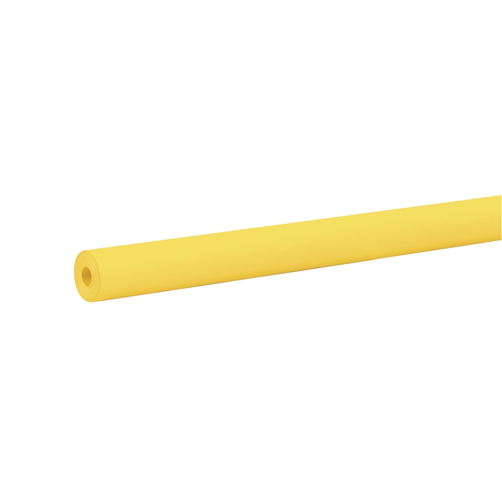 Pacon Rainbow Colored Kraft Duo-Finish Paper, 36in x 100ft, Canary MPN:PAC66081