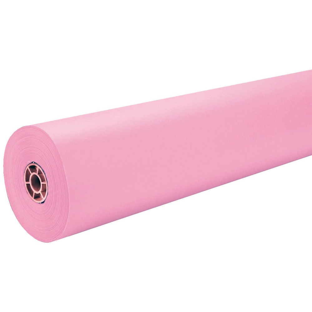 Pacon Rainbow-Colored Kraft Duo-Finish Paper, 36in x 100ft, Pink MPN:PAC66261