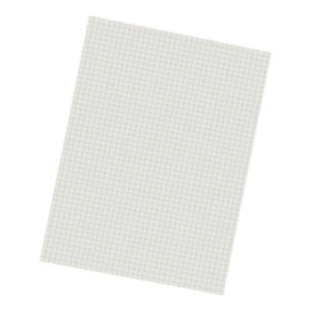 Pacon Quadrille-Ruled Heavyweight Drawing Paper, 1/4in Squares, White, Pack Of 500 Sheets (Min Order Qty 5) MPN:2862