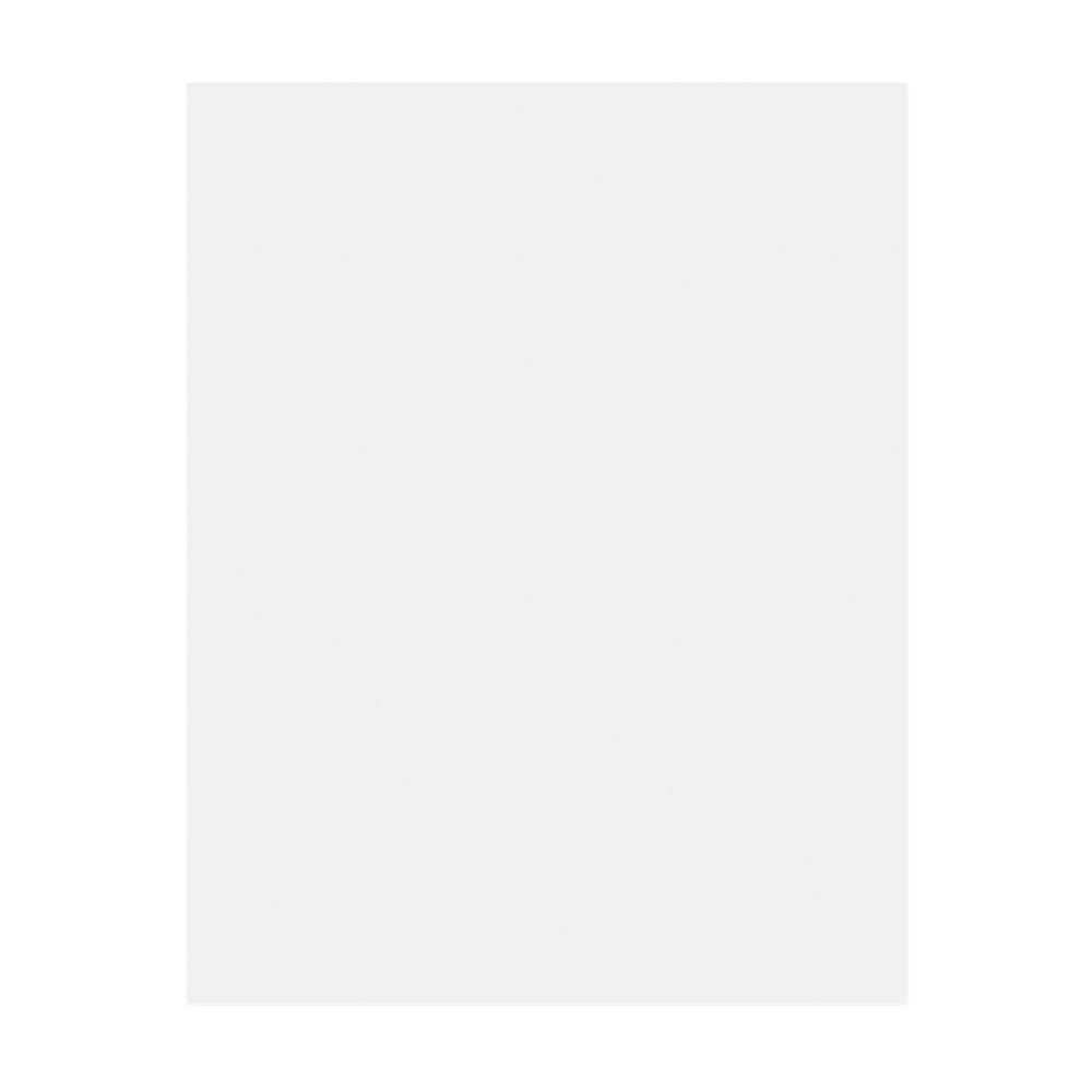 Pacon Peacock Railroad Board, 22in x 28in, 4-Ply, White, Carton Of 100 Sheets, PAC104225 MPN:104225