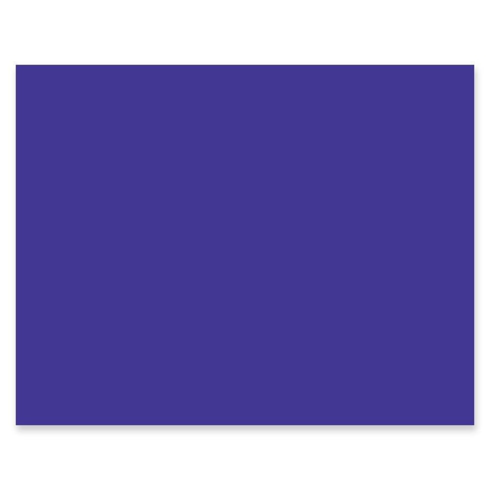Pacon Peacock 100% Recycled Railroad Board, 22in x 28in, 4-Ply, Purple, Pack Of 25 Sheets MPN:5448-1