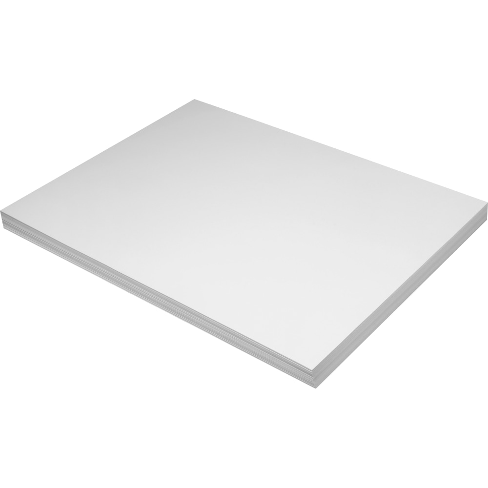 Pacon Tag Board, 18in x 24in, 150 Lb, White, Pack Of 100 MPN:PAC5220