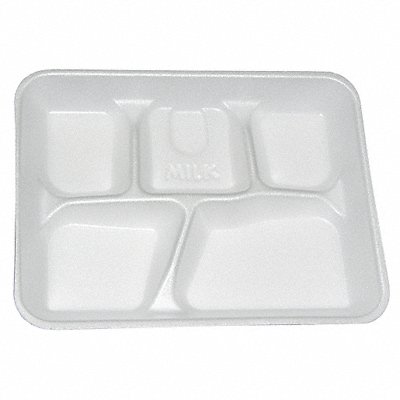 Disp Cafeteria Tray WH 8 1/4 in W PK500 MPN:YTH10500SGBX