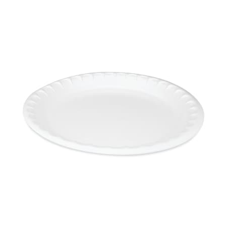 Laminated Foam Dinnerware, Plate, 10.25 Dia, White, PK540 MPN:0TK10010000Y