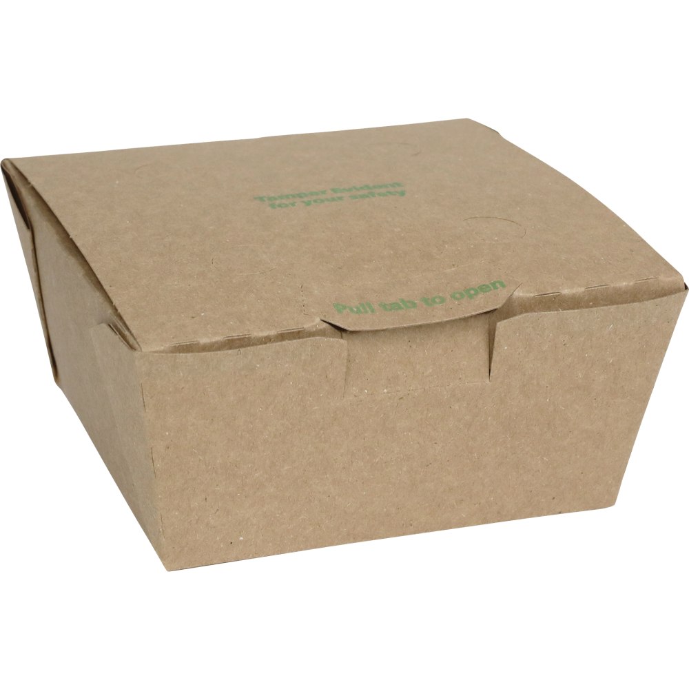 Pactive EarthChoice Tamper Evident OneBox Paper Boxes, 2-1/2inH x 4-1/2inW x 4-1/2inD, Pack Of 312 Boxes MPN:NOB01KECTE