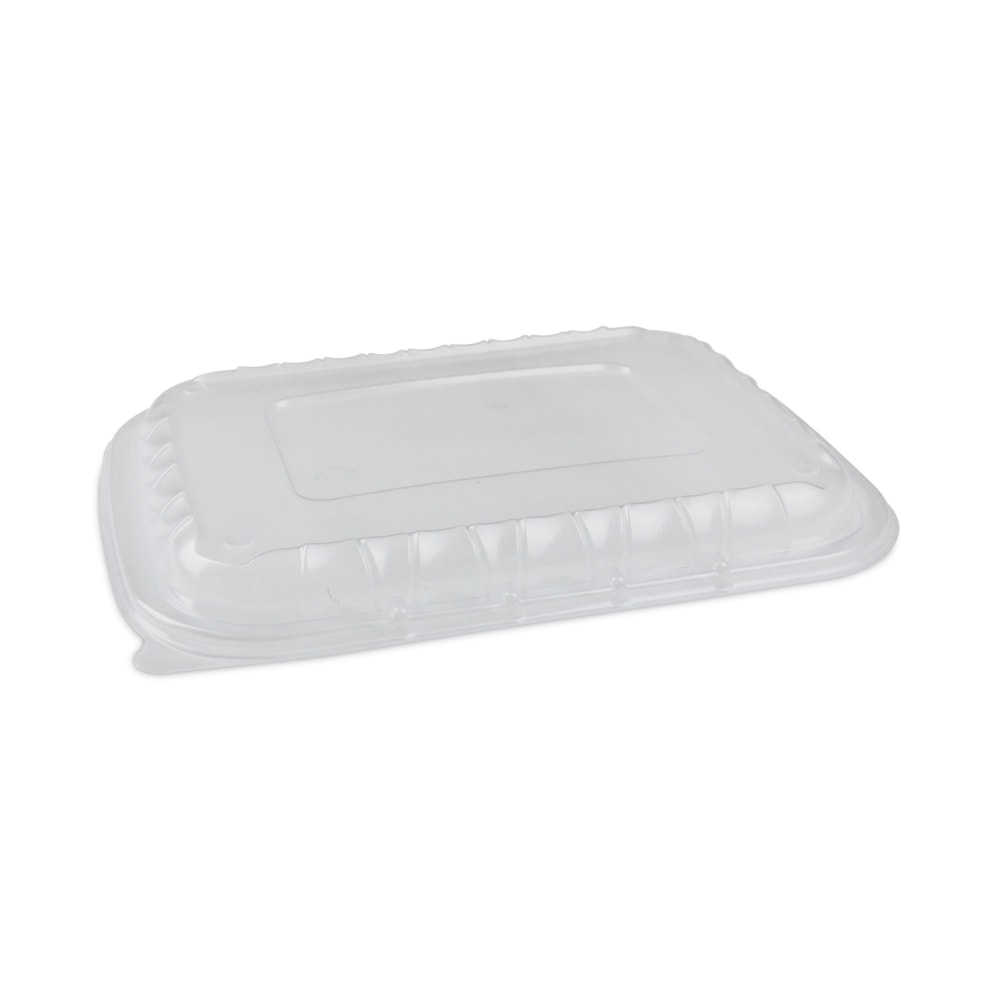 Pactiv Evergreen EarthChoice Entree2Go Takeout Containers, 1inH x 11-3/4inW x 8-3/4inD, Clear, Case Of 200 Containers MPN:YCNV12X9PPDL