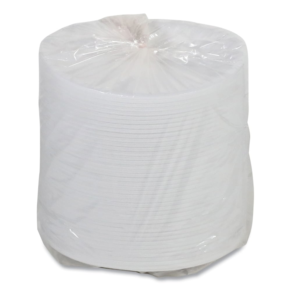 Pactiv Evergreen Placesetter Satin Non-Laminated Foam Dinnerware, Plate, 9in, White, Carton Of 500 Plates MPN:0TH100090000