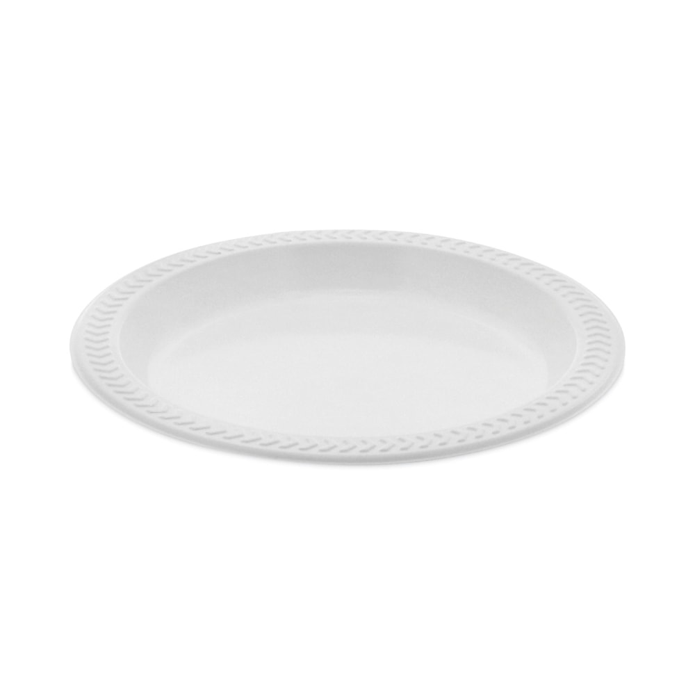 Pactiv Evergreen Meadoware Impact Plastic Dinnerware Plates, 6in, White, Pack Of 1, 000 Plates MPN:YMI6