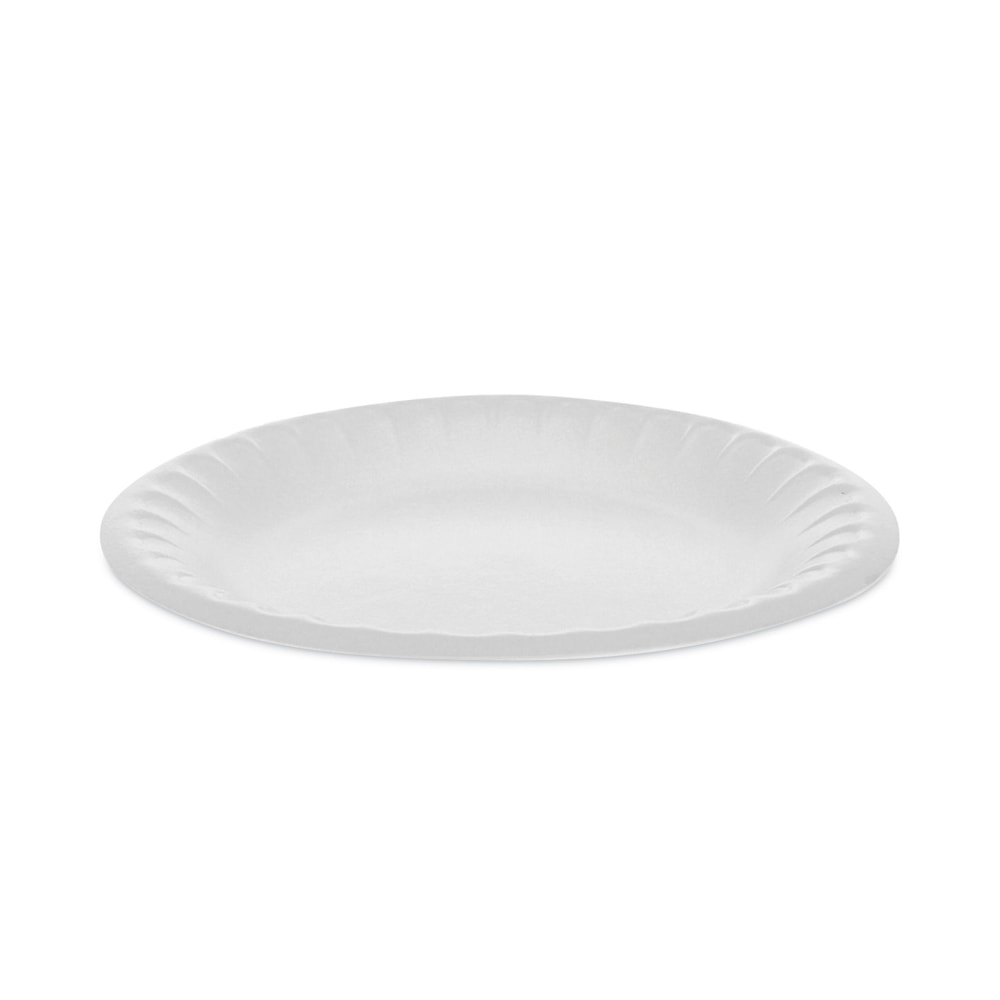 Pactiv Evergreen Placesetter Satin Non-Laminated Foam Dinnerware, Plate, 6in, White, Carton Of 1, 000 Plates MPN:YTH100060000