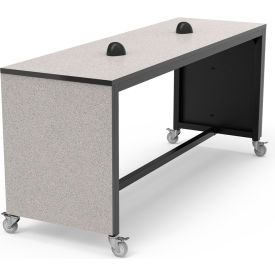 Palmer Hamilton Synergy Table with Power 4 Casters 96