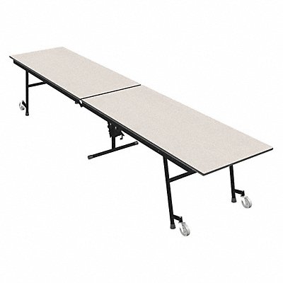 Mobile Shaped Table Gray Glace 10 Seats MPN:23M15293012