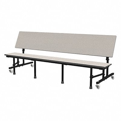 Mobile Bench Table Gray Glace 6 Seats MPN:34M13291508