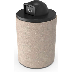 Palmer Hamilton Getzen Waste Receptacle with Plastic Dome Lid 26