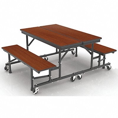 Convertible Bench Table 96 in W Walnut MPN:34M13291508-EG-KWG-B
