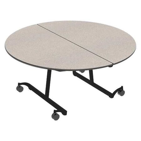 Round Mobile Cafeteria Table, 60