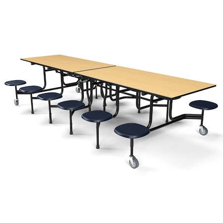 Cafeteria Table, 29 in H, Navy MPN:59TV23293012-S12-FBN
