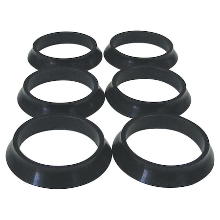 Shaft Seal, Axial Lip, 3/4 In, PK6 MPN:Chekseals 981