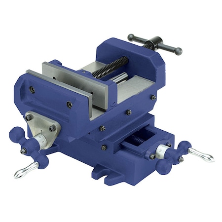 Cross Slide Vise, Overall 17-1/2