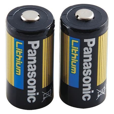 Battery 3 Volt Lithium (CR) Panasonic Lithium Photo Battery MPN:LITH-8PANAX2